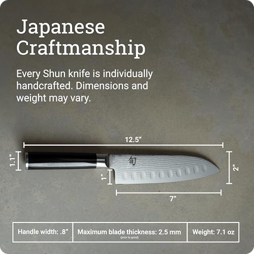 貝印 旬 Classic 三徳ナイフ 包丁 175mm ディンプル 日本製 ステンレス KAI Shun DM0718 6枚目