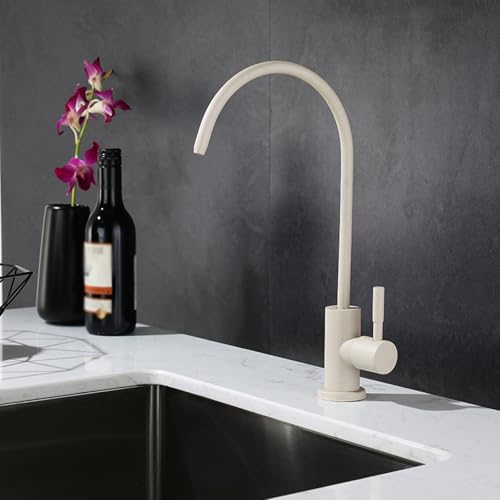 Filtre à eau potable rotatif QYYZTQY élimine le goût de chlore du robinet gris
