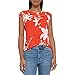 Produktbild Calvin Klein Damen W3ch6842-fmm-1x Bluse, Flame Multi, 1X