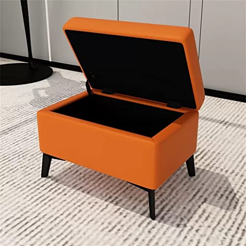 Tabouret de rangement pour salon et étagère basse de maison