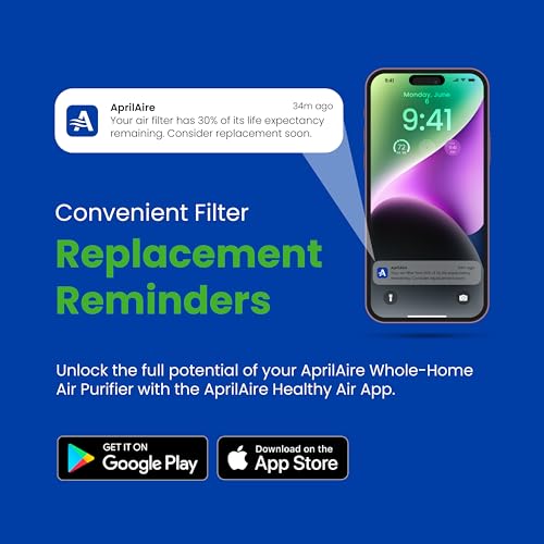 Aprilaire 210 Ersatz-Ofenluftfilter für Aprilaire Whole Home Luftreiniger, MERV 11, Clean Air Dust Furnace Filter (1 Stück)