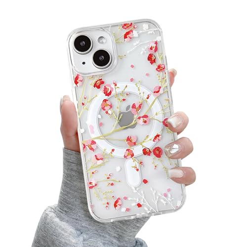 Coque iPhone 13/14 MagSafe transparente anti-jaunissement et antichoc