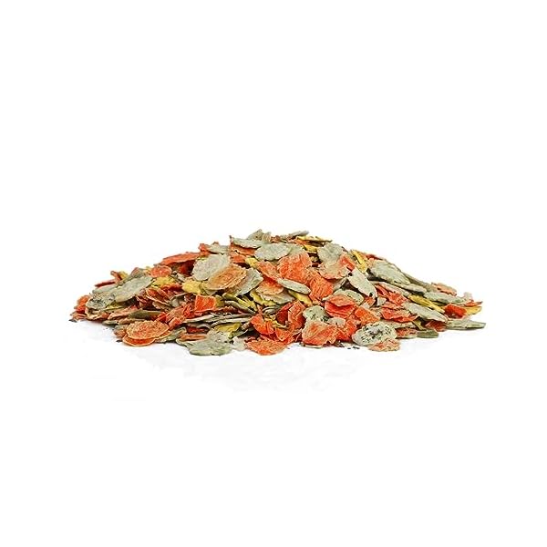 ReaVET Natur Nagerfutter 10 Liter - Kaninchenfutter, Meerschweinchen Futter, Hamster, Nager - Artgerecht mit Gemüseflocken, Kräutern, Getreide, und Luzerne, Ohne künstliche Zusätze – Bild 3