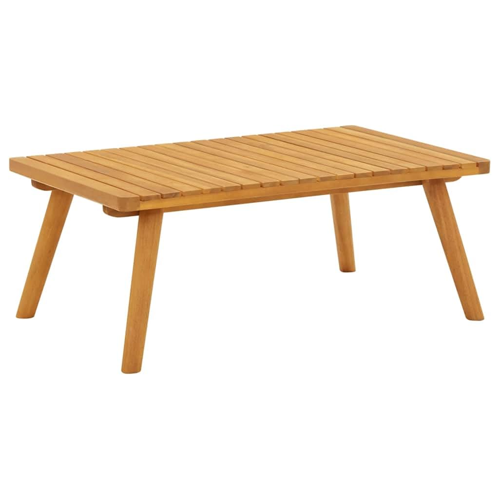 vidaXL - Garten-Couchtisch 90×55×35 cm Massivholz Akazie