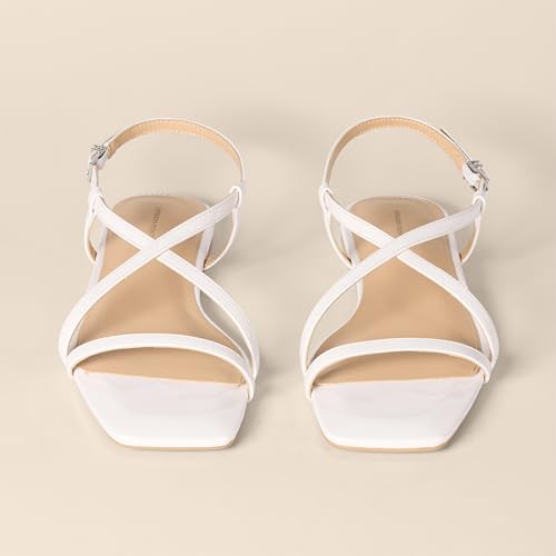 Image of Amazon Essentials Women's Flat Strap Sandals with Memory Foam
