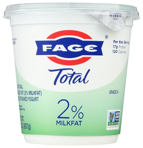 FAGE Total Greek Yogurt, 2% Reduced Fat, Plain, 32 oz