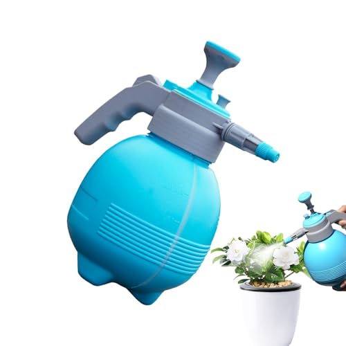 Spruzzatore da giardino a pompa portatile da 0,52 galloni - Bottiglia spray d'acqua a pressione per prato, ugello nebulizzatore regolabile | Pratico nebulizzatore a pressione per spruzzare piante