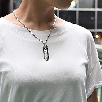 SAAD （サード）　カスタムハートフェザー（右向き）　シルバー925 Amazon | [SAAD] サード ハート付 フェザー(右向き) シルバー925