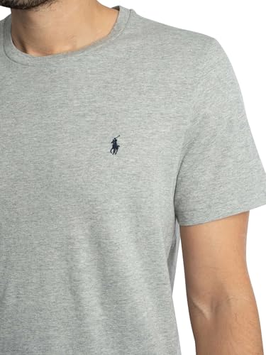 Polo Ralph Lauren Para Hombre. 714844756003 Camiseta 714844756003 Gris (S), Casual, AlgodóN, Manga Corta - 4