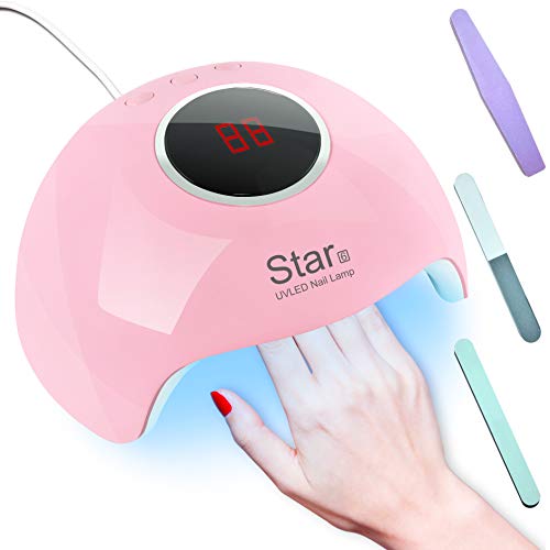 UV Gel Led Nail Lamp, Portable UV Gel Light Nail Dryer, 24W Winshine Nail Polish Curing Gel Dryer 30s 60s 90s Timer Settings Automatic Sensor Nail Art Tools Professional Polygel Nail Kit
