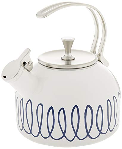 Kate-Spade-New-York-886300-Charlotte-Street-Metal-Kettle-Blue-25-Qt-24-L Kate Spade New York 886300 Charlotte Street Metal Kettle Blue 25 Qt 24 L