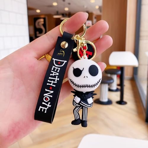 Image of MALKIN Death Note Silicone 3D Keychain | Anime Merch | Rubber Keychains