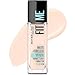 Maybelline Fit Me Matte + Poreless Liquid Foundation Makeup, Fair Porcelain, 1 fl. oz. Oil-Free Foundation