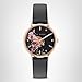 Ted Baker Ladies Black Eco Genuine Leather Strap Watch (Model: BKPPHF3059I)
