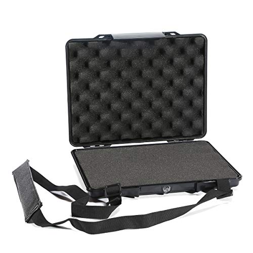 Merdia Hard Pistol Cases With Foam Secure Premium Hard Gun Lockable Waterproof Pistol Gun Case For Carrying Handguns&Revolvers Airline Tsa Approved Flight Travel #TOP2