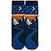 Lavley I’d Rather Be in the Mountains Socks - Funny Hiking Gift for Men Who Love Nature, Trails and Camping - One Size Fits Most