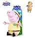 Peppa Pig - Peluche George Esploratore in Blister 10,62"/27cm qualità Super Soft