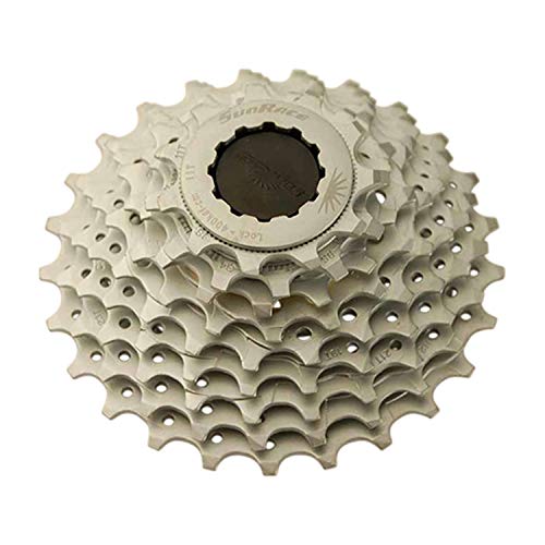Cassette 9v SunRace 11-25 pour remplacer la transmission de votre vélo de route