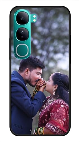 Image of NDCOM for Customised Vivo Y300 Back Cover | Vivo Y300 Cover DIY Personalised Photo Design | Customized Gift Custom Text Name Printed Metal Case