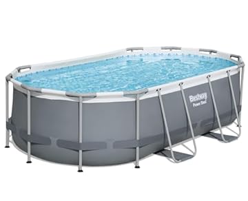 above ground pool with heater and pump