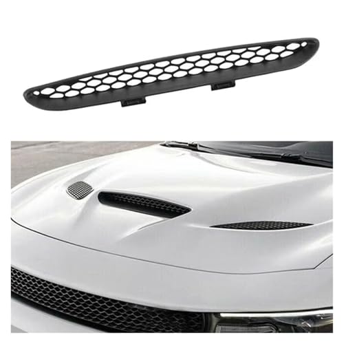Cubierta malla capó delantero y rejilla de entrada de aire Charger Hellcat 2016-2021 5