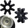 2 PCS Flexible Steering Coupler Replacement 56315-2K000FFF, Nylon Pad Plastic Rubber Wheel, Automotive Power Steering Coupler Steering Column, Compatible with Hyundai and Kia