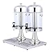 Beverage dispenser Dispenser Juice Doppio da 16 Litri per caffè E tè Dispenser per caffè E tè Adatto per Riunioni di Hotel A Buffet, con Lavandino Rubinetto E Antispruzzo