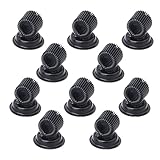 (10 Pack) Magnetic Pen Holder Clip, Stainless Pen Holder Clip with Adjustable Spring Loop, Magno...