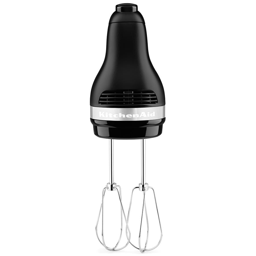 Image of KitchenAid 5 Ultra Power Speed Hand Mixer - KHM512,Matte Black,(Pack of 2)