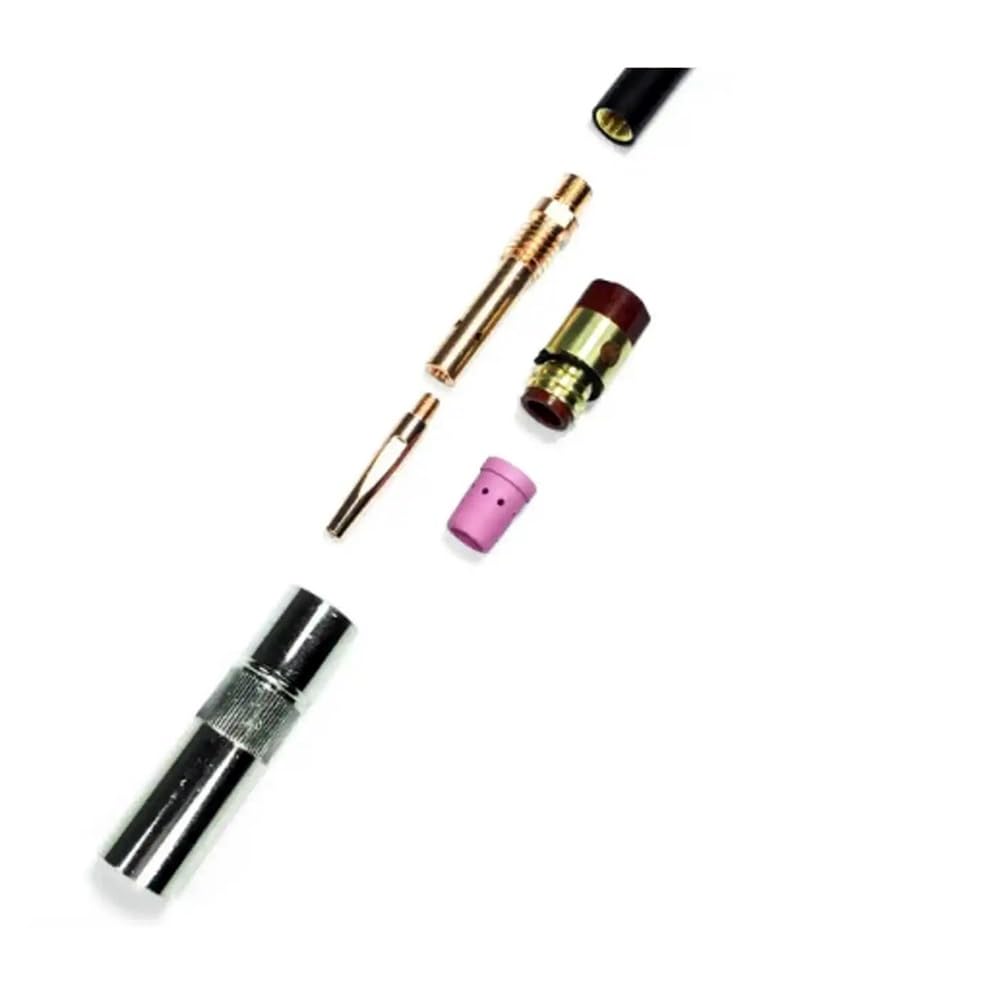 Ugello diffusore in ceramica M6 45mm Cucrzr punta di contatto 350A for parte della torcia MIG for saldatura robotizzata(0.8 mm)