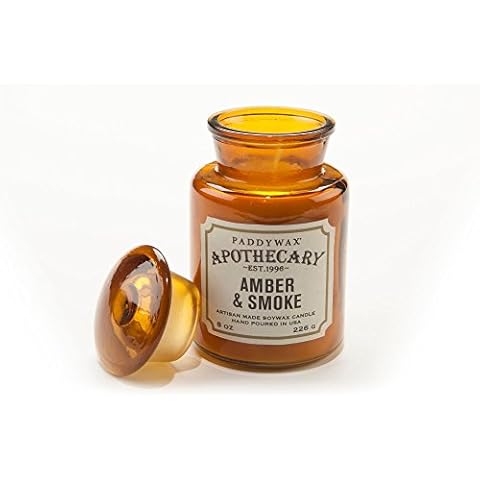 Paddywax 'Apothecary' Amber And Smoke Scented Candle Cover