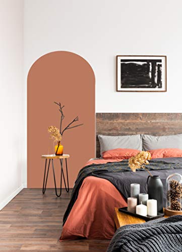 Minick Arch Wall Decal Decor Sticker - Boho Wall Decor Sticker, Boho Decal, Wall Decals For Living Room, Wall Mural Boho Decor, Removable Arch Wall Stickers, Peel And Stick #TOP5