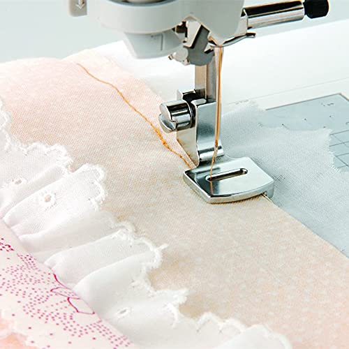 Pie para máquina de coser Gathering Foot Shirring miniatura 4