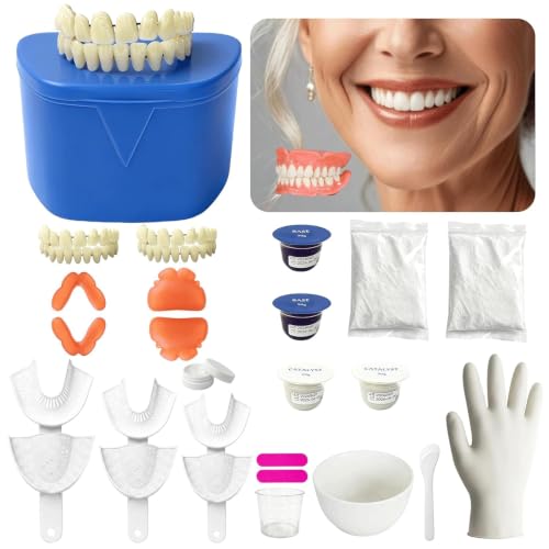 DIY Oral Care Kit at HomeFull 2 Kits, DIY Custom Smile Full 2 Sets, Fully Customizable with 2 Complete Sets