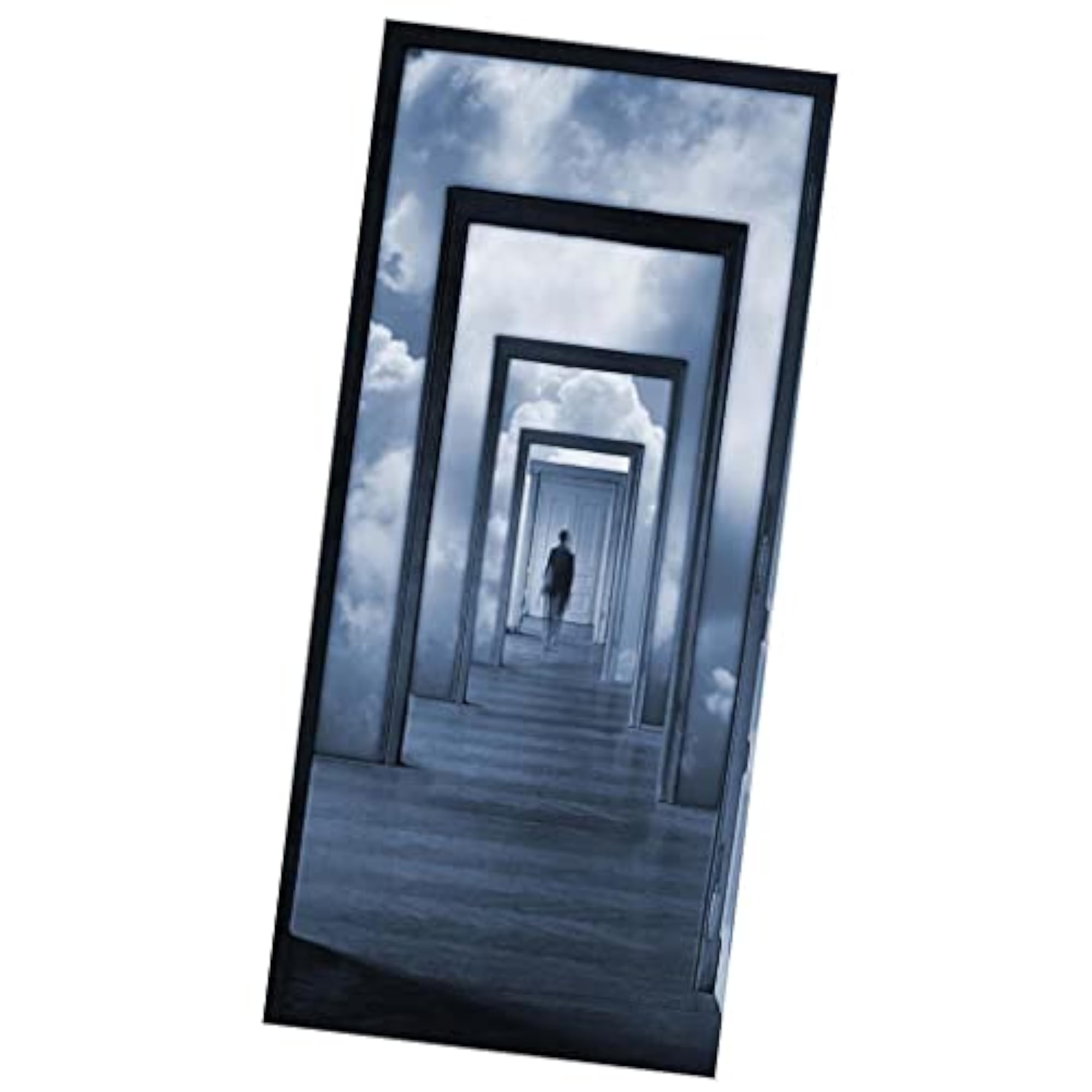 3D Door Sticker Removable Wall Sticker Wallpaper