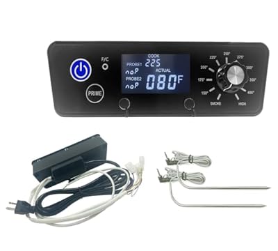 Digital Trapezoid Grill Controller Kit Thermostat Controller Board Replacement Parts Compatible with Pit Boss Vertical Pellet Smoker Copperhead 3/4/5/7 Series & 5-Series Copper-Walmart PBV5PW1