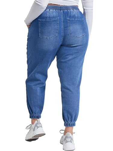 YMI Women's Plus Essential Skinny Jeans3