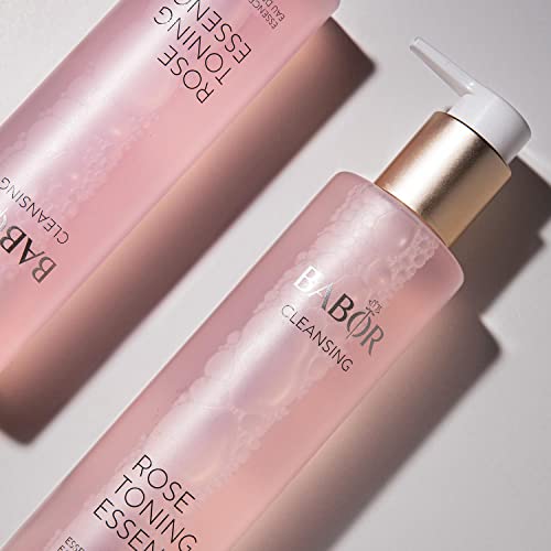 Babor Cleansing Rose Toning Essence, Verfrissende Toner Voor Alle Huidtypen, Lichte Rozengeur, 200 ml - Afbeelding 4