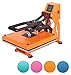 Produktbild RICOO T438M-GS Transferpresse mit Öffnungsautmatik Klapppresse Textilpresse Textildruckpresse Thermopresse Bügelpresse T-Shirtpresse