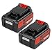 Labtec 2-Pack 6Ah Max 20V Lithium Battery Replacement for Black & Decker ASL/BDC/LD/LC/LP Series, Compatible with LBXR20 LBXR20B LBXR20-OPE LBXR2020 LBXR20 LB20 LBX20 - High Capacity Cordless Tool