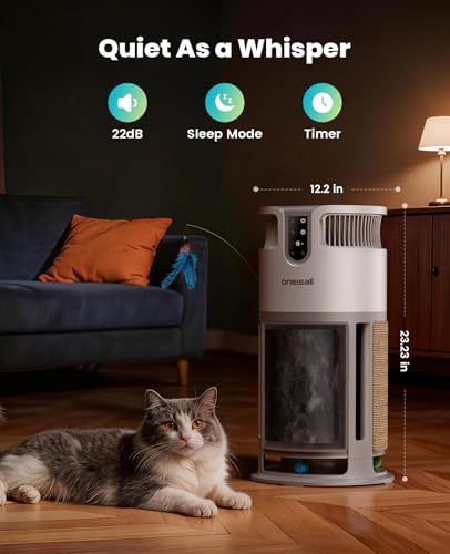 oneisall PP04 Air Purifiers for Home Pets,HEPA Washable Filters,Large Room Up To 3000Ft²,Air Purifier for Pet Hairs, - Image 7