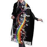 Descripción del material: utilizando cachemira de imitación súper suave, la mejor calidad, suave y cerca de la piel. Con un flecos de moda en ambos extremos, es suave al tacto, cómodo de llevar y te mantendrá caliente.
