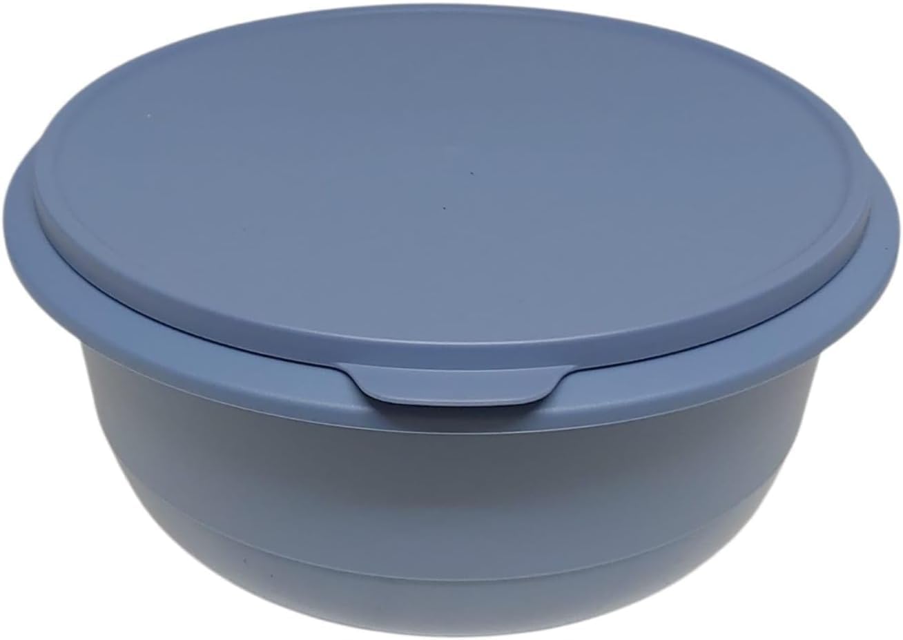 Tupperware Original Maximilian Rührschüssel 6,0 Liter Blau mit Deckel – XXL Salatschüssel, Hefeteigschüssel, Peng-Schüssel, BPA-frei