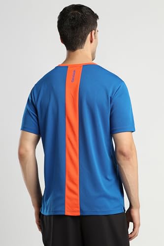 Image of Reebok Men's Sport T-Shirt - Moisture Wicking Sports T-Shirt | Workout Running Training Tshirt for Men's | Half Sleeve Active Tee