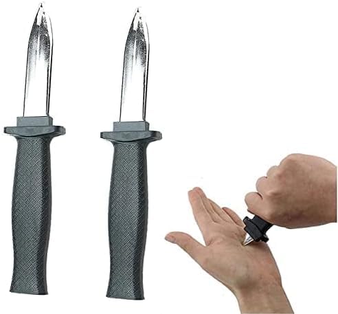 NOVITASH Fake Knife Toy Set of 2 Multicolor Pack of 2 - Image 1