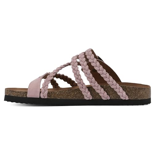 Image of White Mountain Women's Hayleigh Braided Footbed Sandal