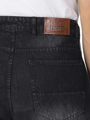 Image of Urbano Fashion Men Mid Rise Loose Jeans