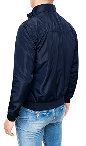 Chaqueta impermeable de hombre estilo bomber que protege de la lluvia 3
