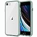 Produktbild JETech Hülle Kompatibel iPhone SE 2. Generation, iPhone 8 und iPhone 7, Schutzhülle mit Anti-kratzt Transparente und Rückseite (Mitternachtsgrün)