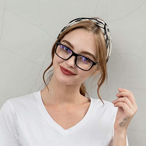 J+S Vision Blue Light Shield Computer Reading/Gaming Glasses - 0.0 Magnification - Anti Blue Light 100% UV Protection Low Color Distortion, Classic Black Frame - Essential Gaming Gear